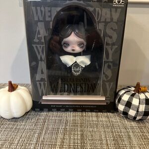 Popmart Skullpanda x Wednesday Classic Dress Version